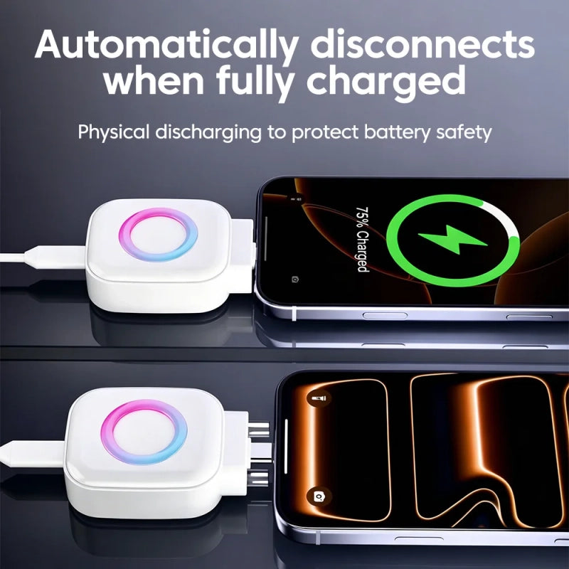 Smart charge safety separator: STOP OVERNIGHT BATTERY DAMAGE