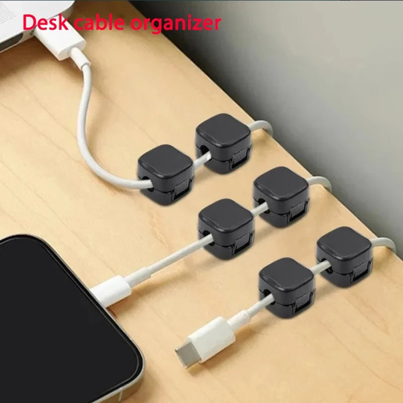 Magnetic Adhesive Cable Organizer Clips